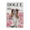 Stupell Industries Funny Floral Dog Magazine Canvas, design by Sasha